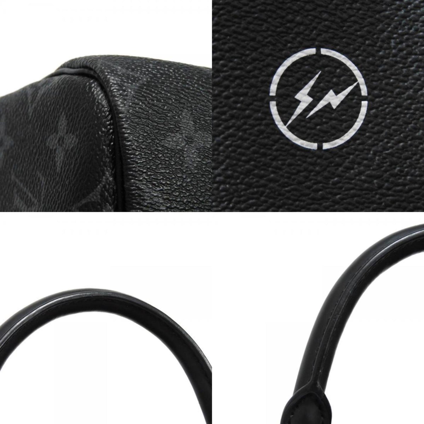 Louis Vuitton Monogram Canvas Black Travel Bags