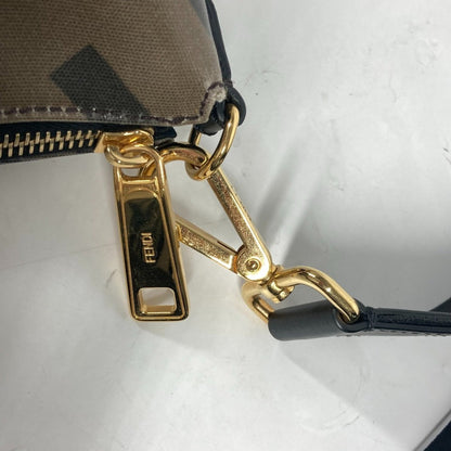 Fendi Pvc Brown Shoulder Bags