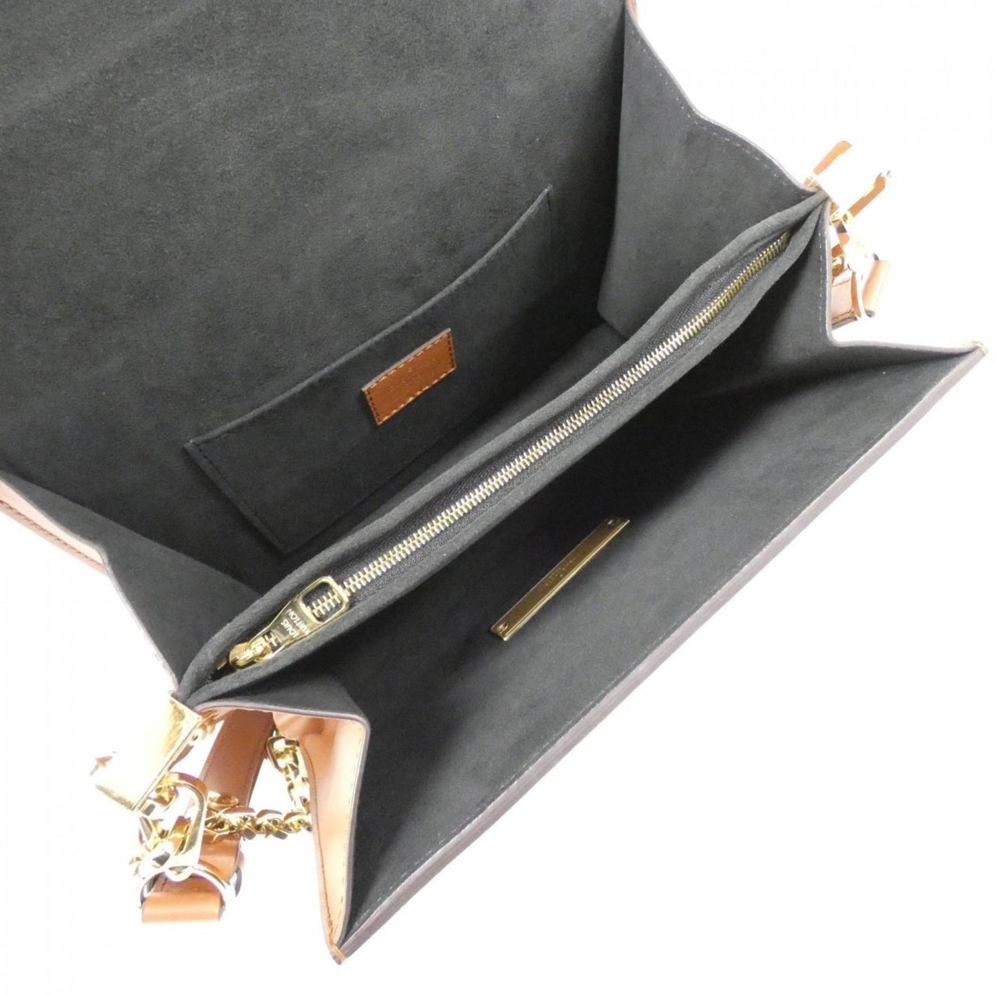 Louis Vuitton Coated Canvas Brown Shoulder Bags