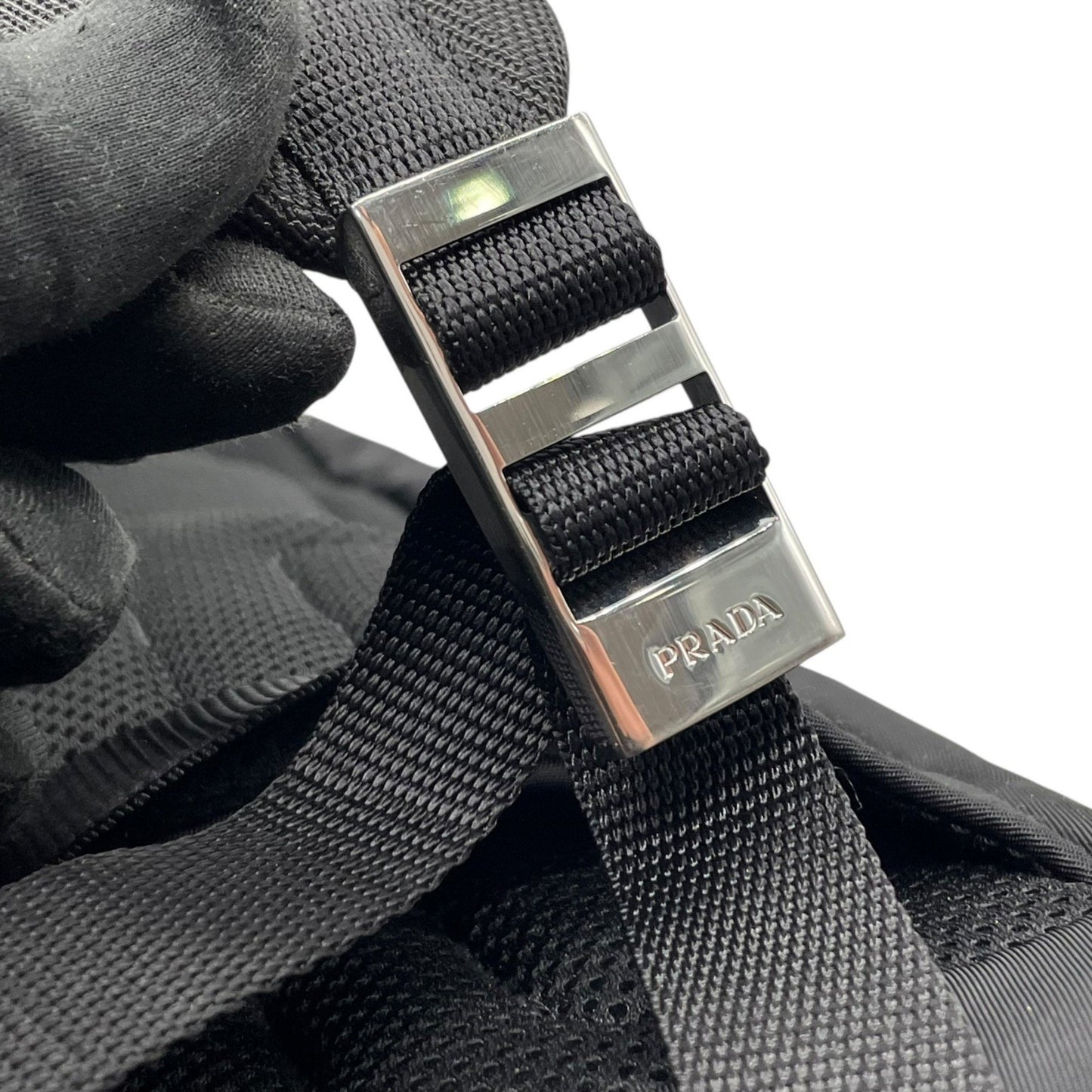 Prada Nylon Black Backpacks