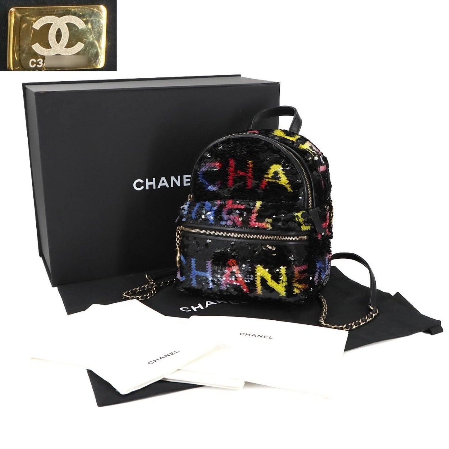 Chanel Others Black Backpacks