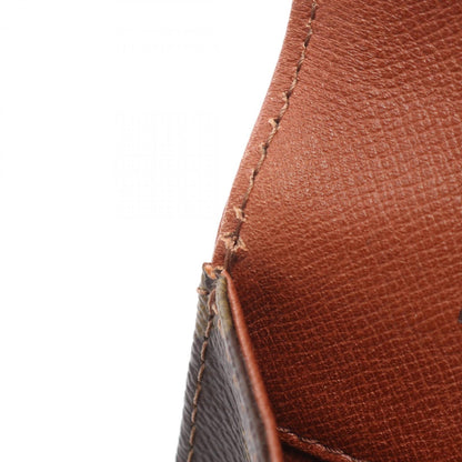 Louis Vuitton Coated Canvas Brown Clutch Bags