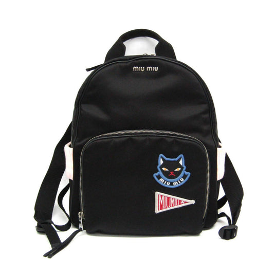 Miu Miu Nylon Black Backpacks