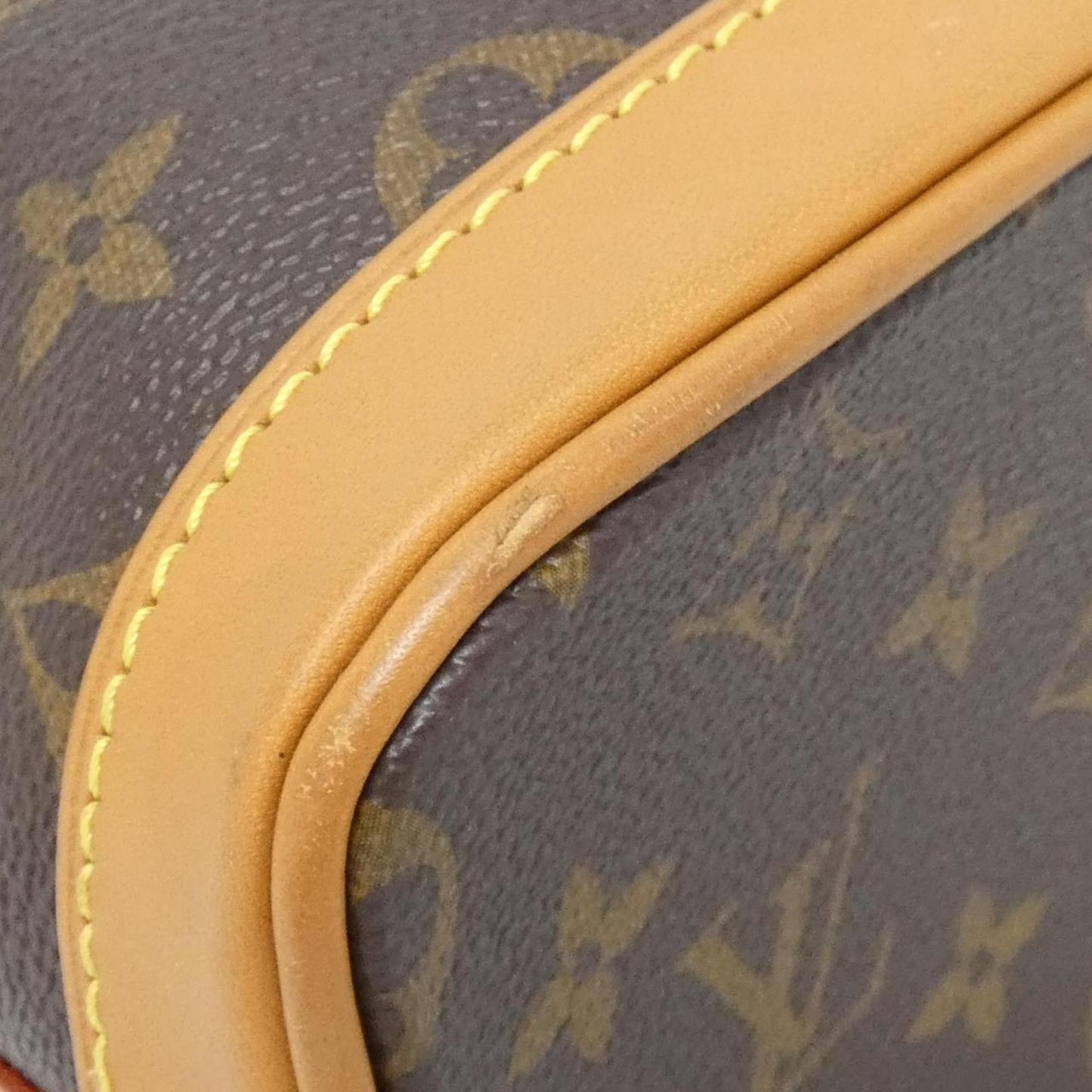 Louis Vuitton Coated Canvas Brown Shoulder Bags