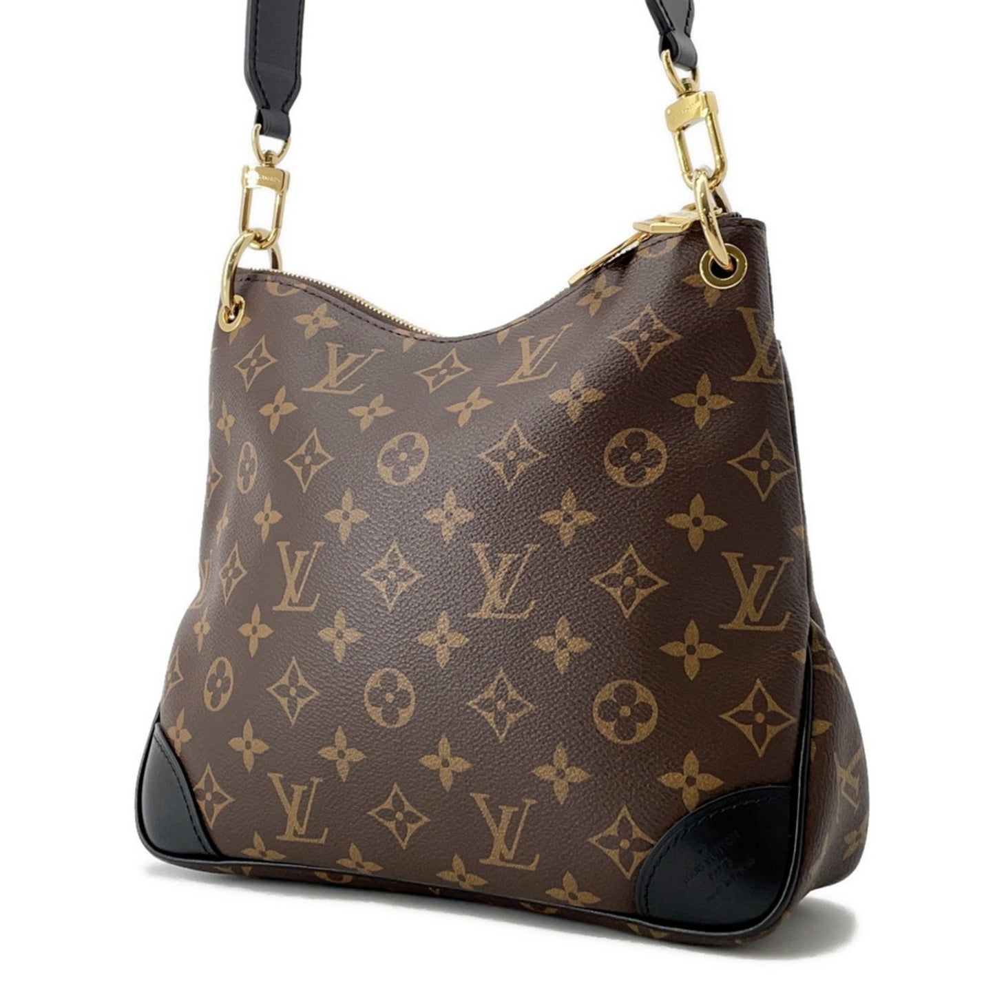 Louis Vuitton Monogram Canvas Black Shoulder Bags