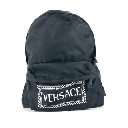 Versace Nylon Black Backpacks