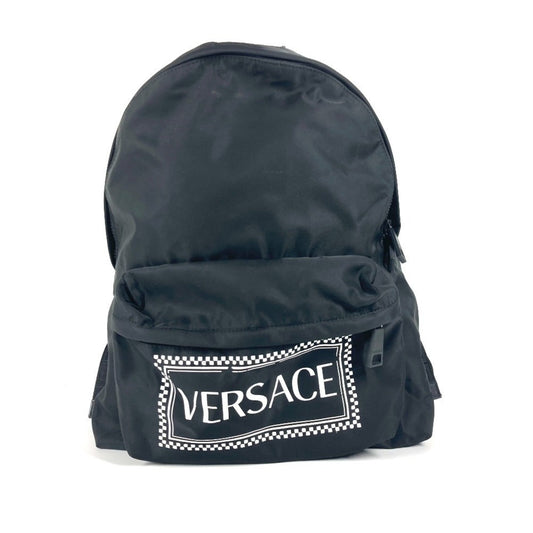 Versace Nylon Black Backpacks