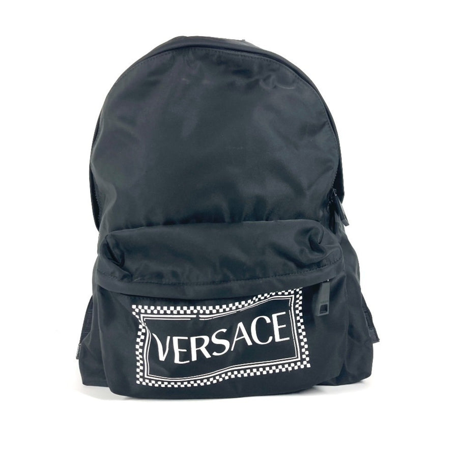 Versace Nylon Black Backpacks