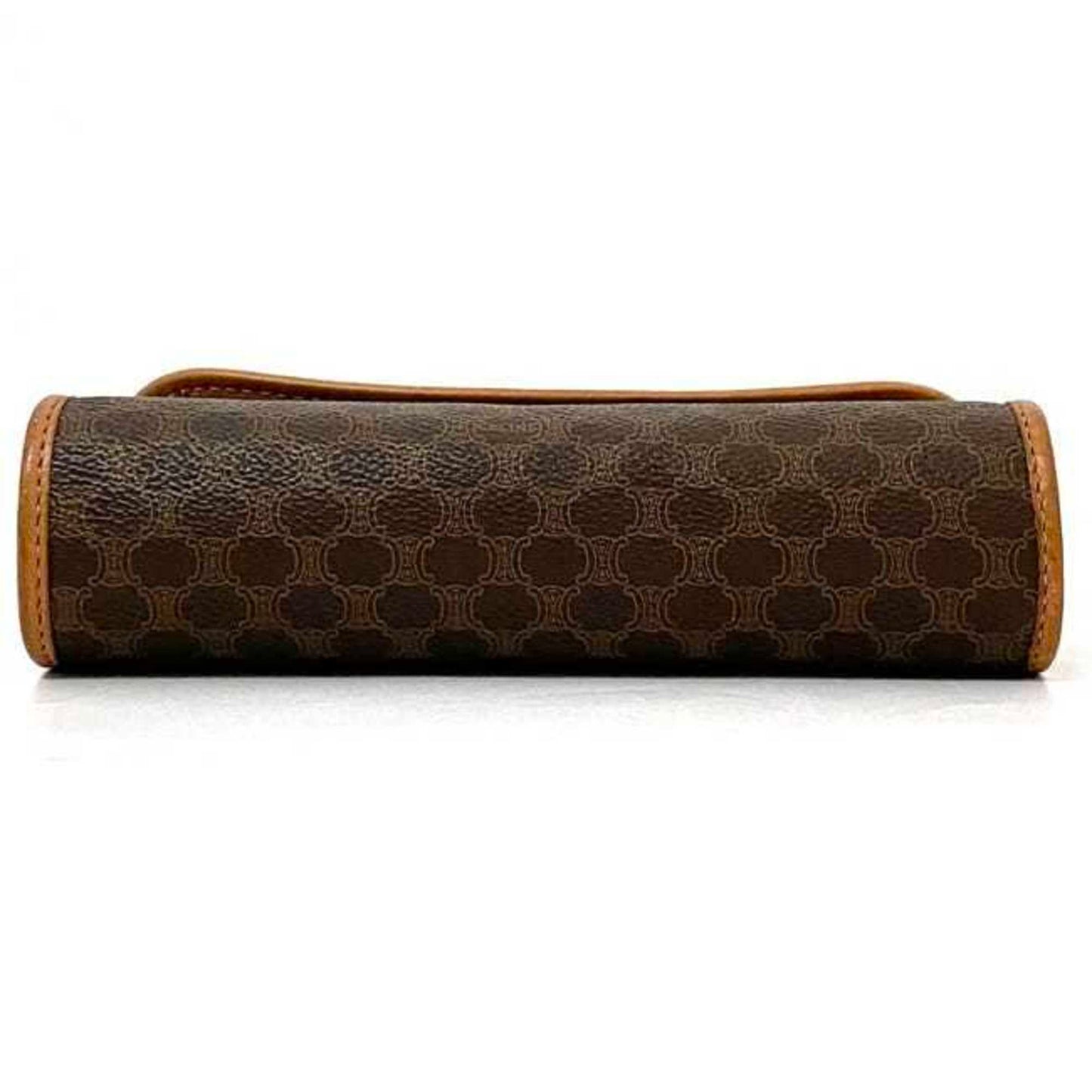 Celine Pvc Brown Clutch Bags