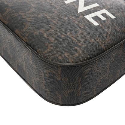 Celine Pvc Brown Shoulder Bags