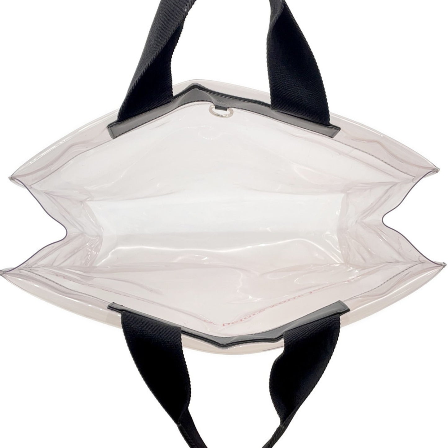 Valentino Pvc Black Tote Bags