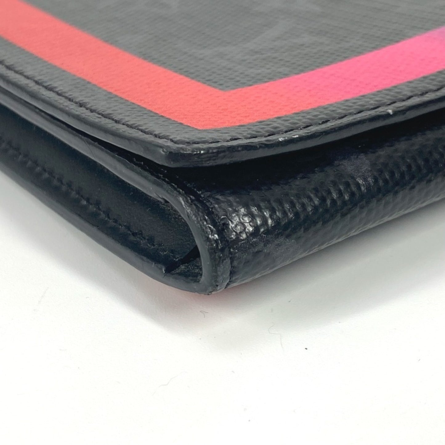 Louis Vuitton Monogram Canvas Black Clutch Bags