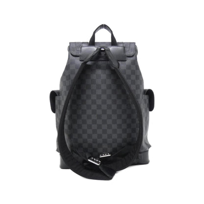 Louis Vuitton Coated Canvas Gray Backpacks