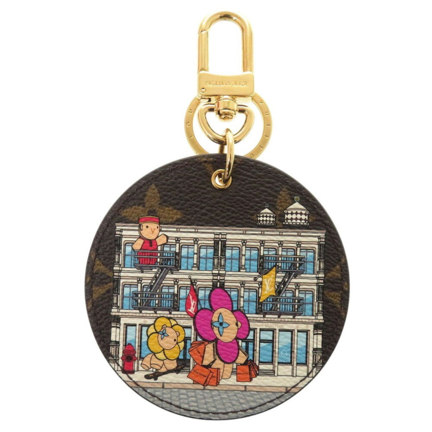 Louis Vuitton Monogram Canvas Brown Key Rings