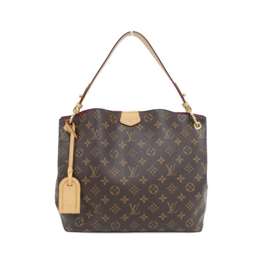 Louis Vuitton Coated Canvas Brown Shoulder Bags