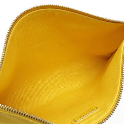 Prada Canvas Yellow Clutch Bags