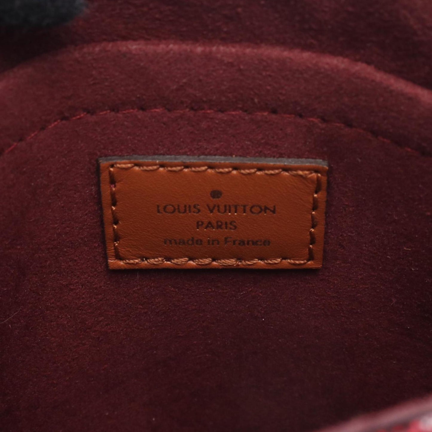 Louis Vuitton Canvas Red Handbags