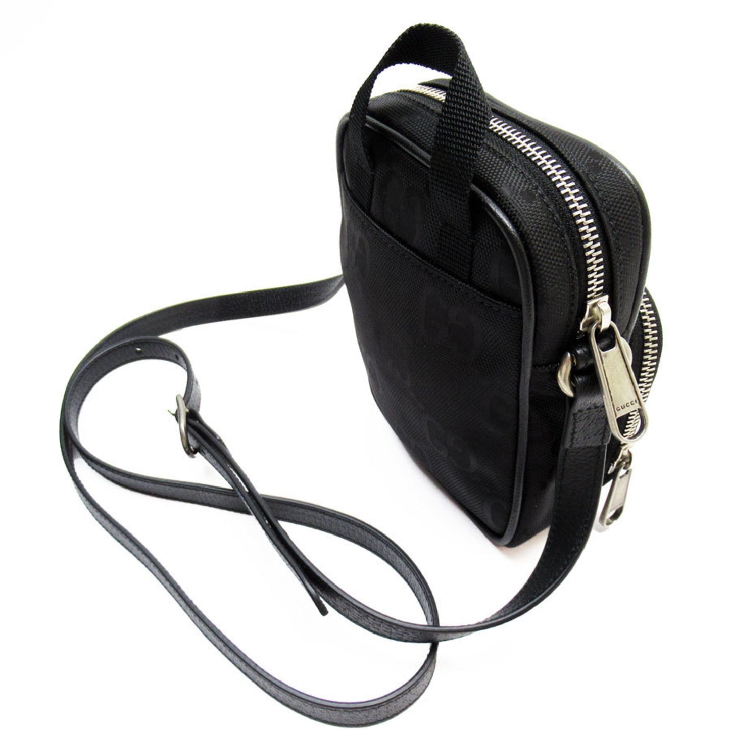 Gucci Canvas Black Shoulder Bags