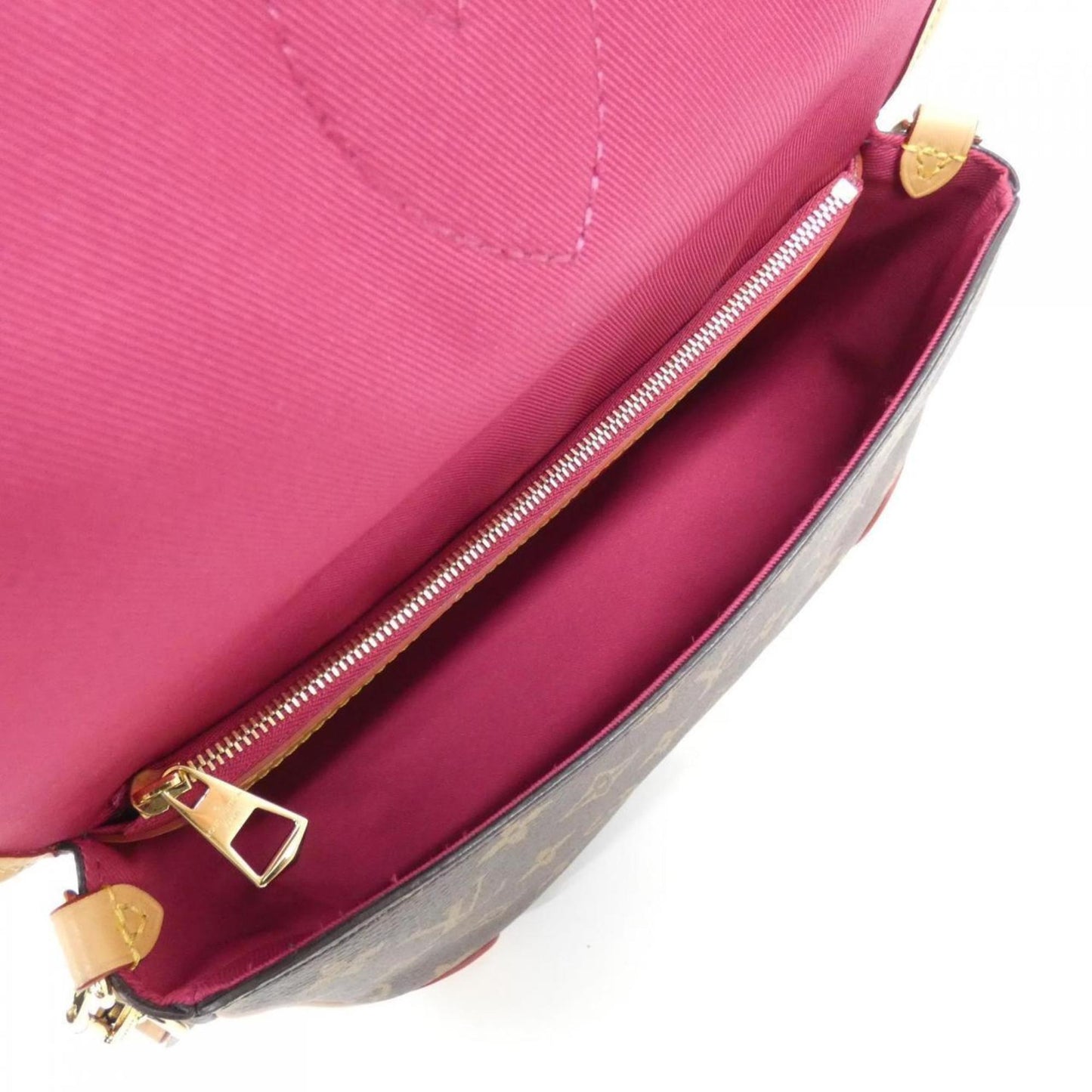 Louis Vuitton Coated Canvas Pink Shoulder Bags