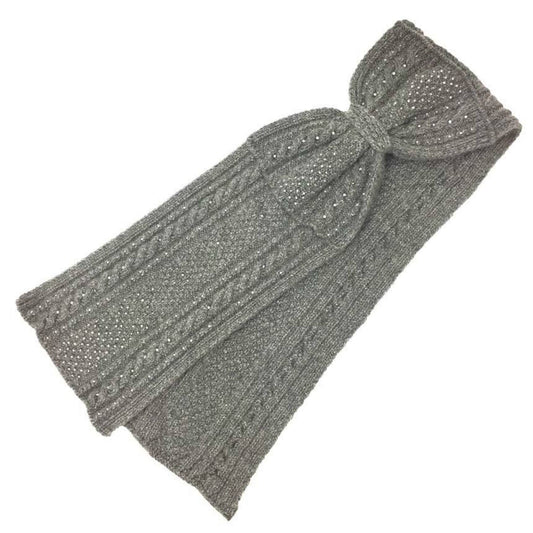 Valentino Cashmere Gray Scarves