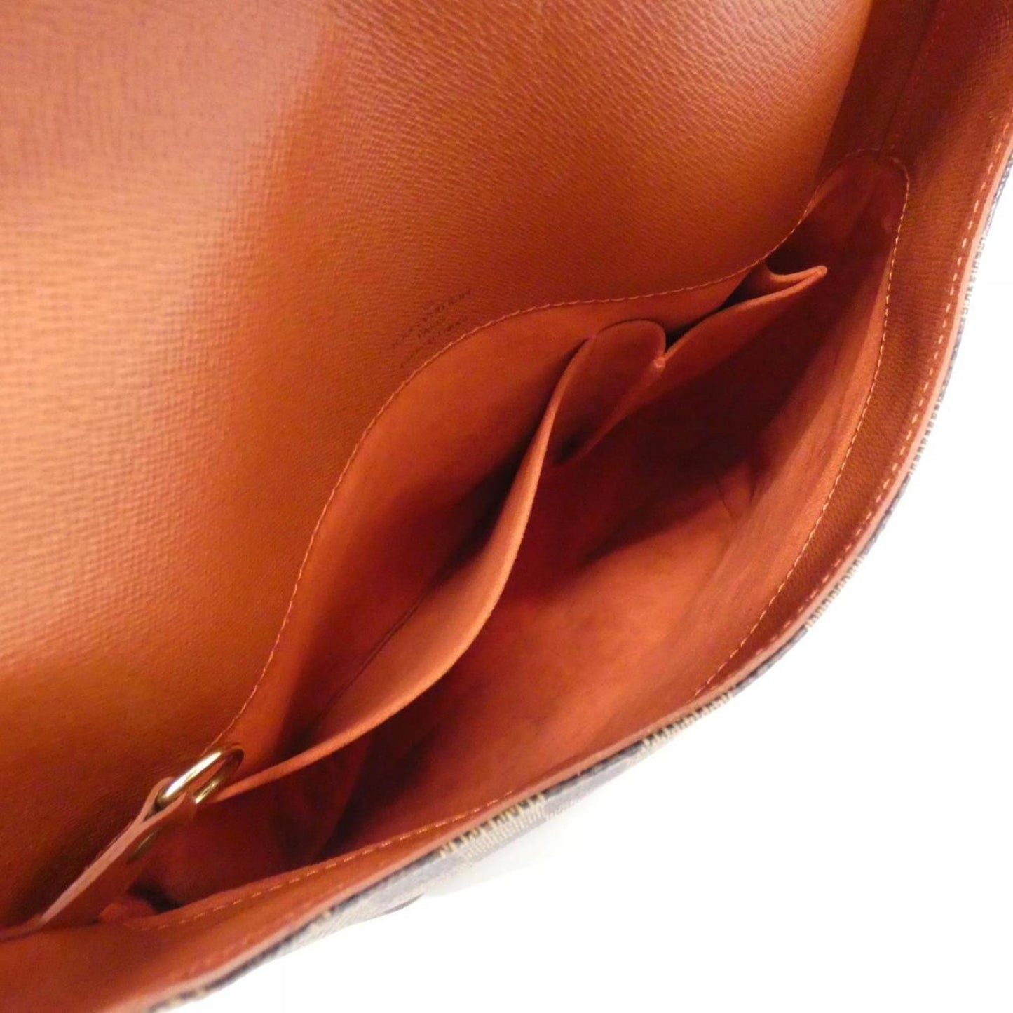 Louis Vuitton Coated Canvas Brown Shoulder Bags