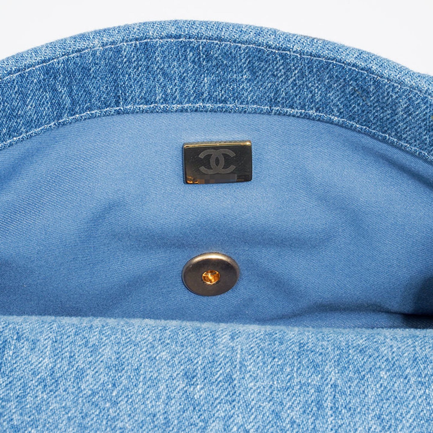 Chanel Denim Blue Shoulder Bags