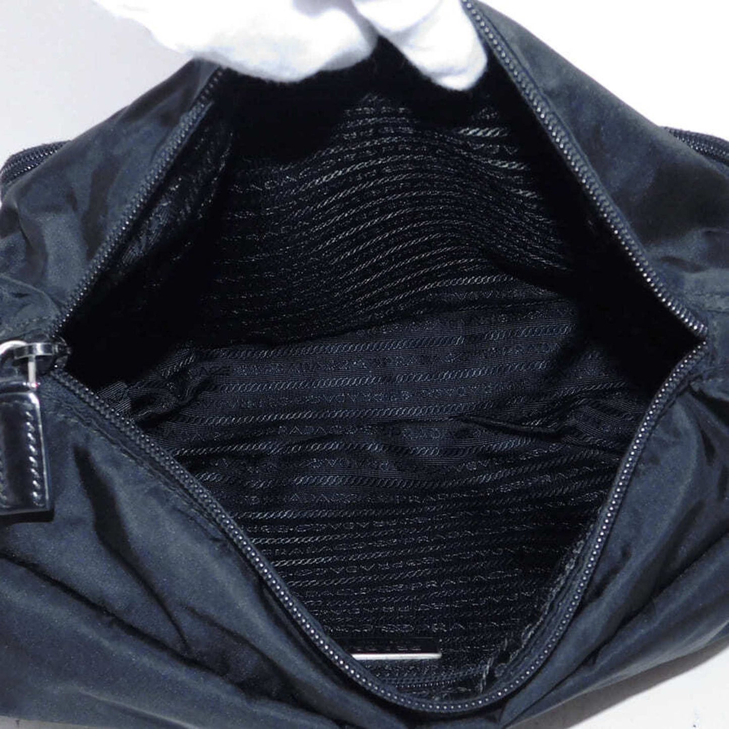 Prada Nylon Black Shoulder Bags