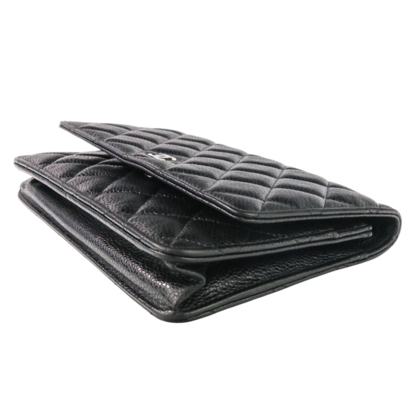 Chanel Calfskin Black Shoulder Bags