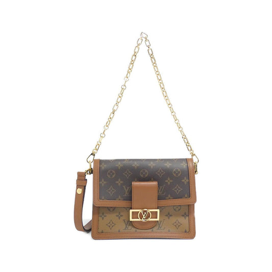 Louis Vuitton Coated Canvas Brown Shoulder Bags
