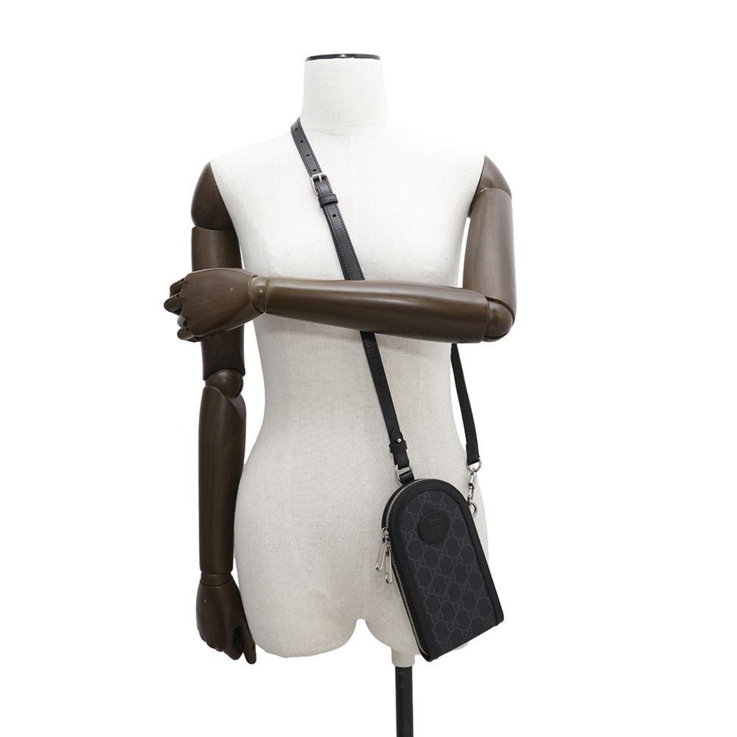 Gucci Pvc Black Shoulder Bags