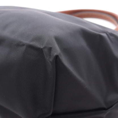 Longchamp Canvas Black Handbags