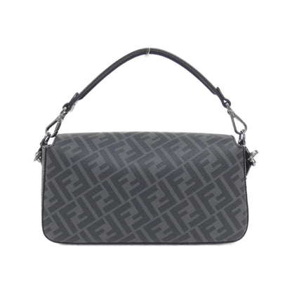 Fendi Coated Canvas Black Shoulder Bags