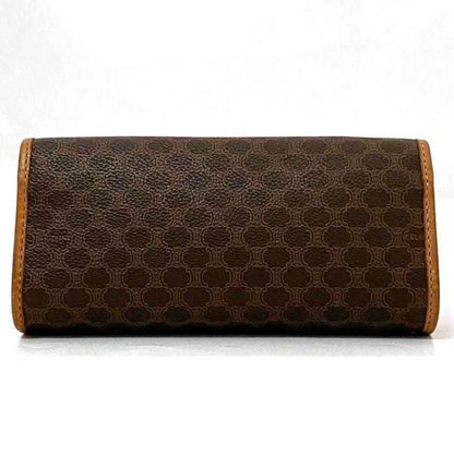 Celine Pvc Brown Clutch Bags