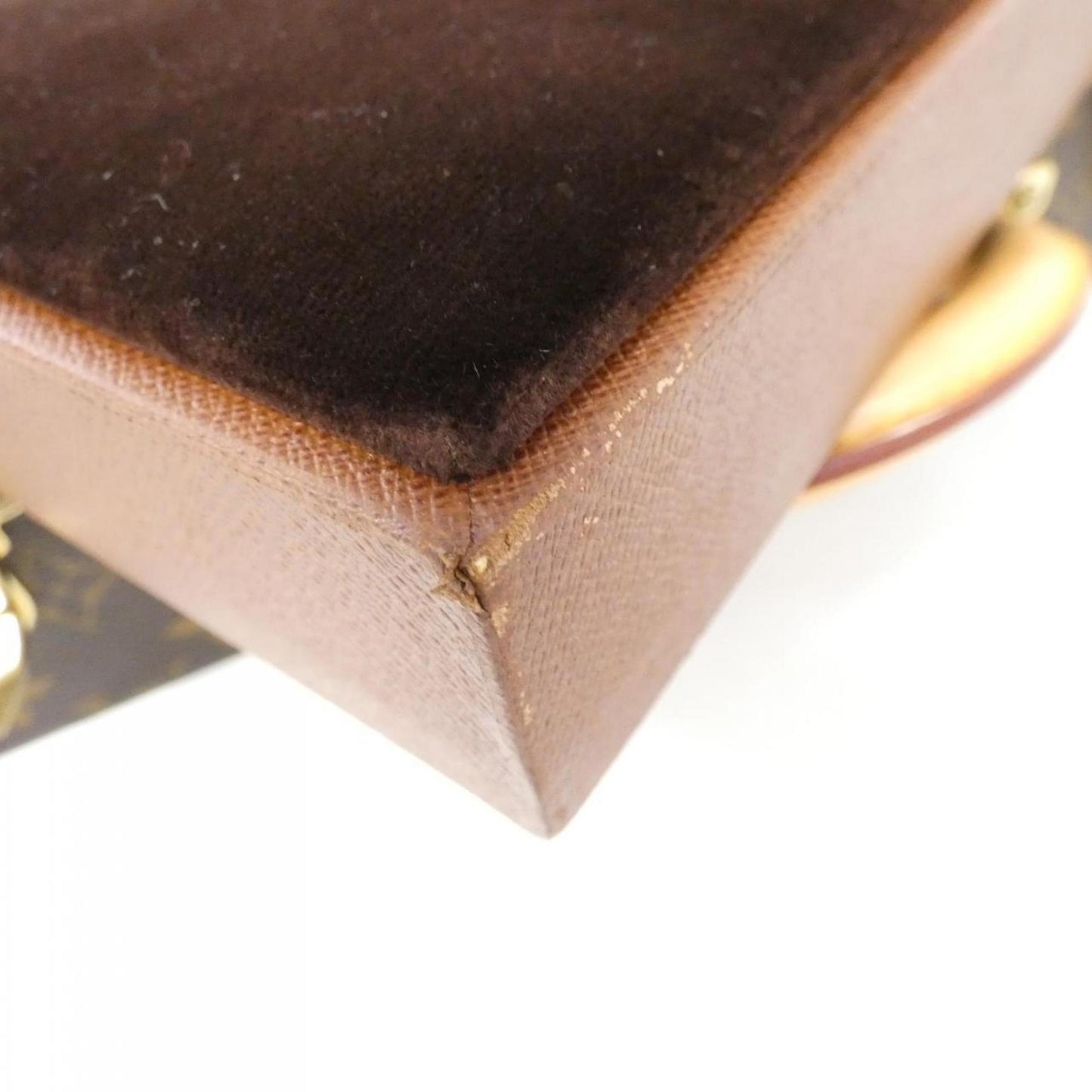 Louis Vuitton Coated Canvas Brown Handbags