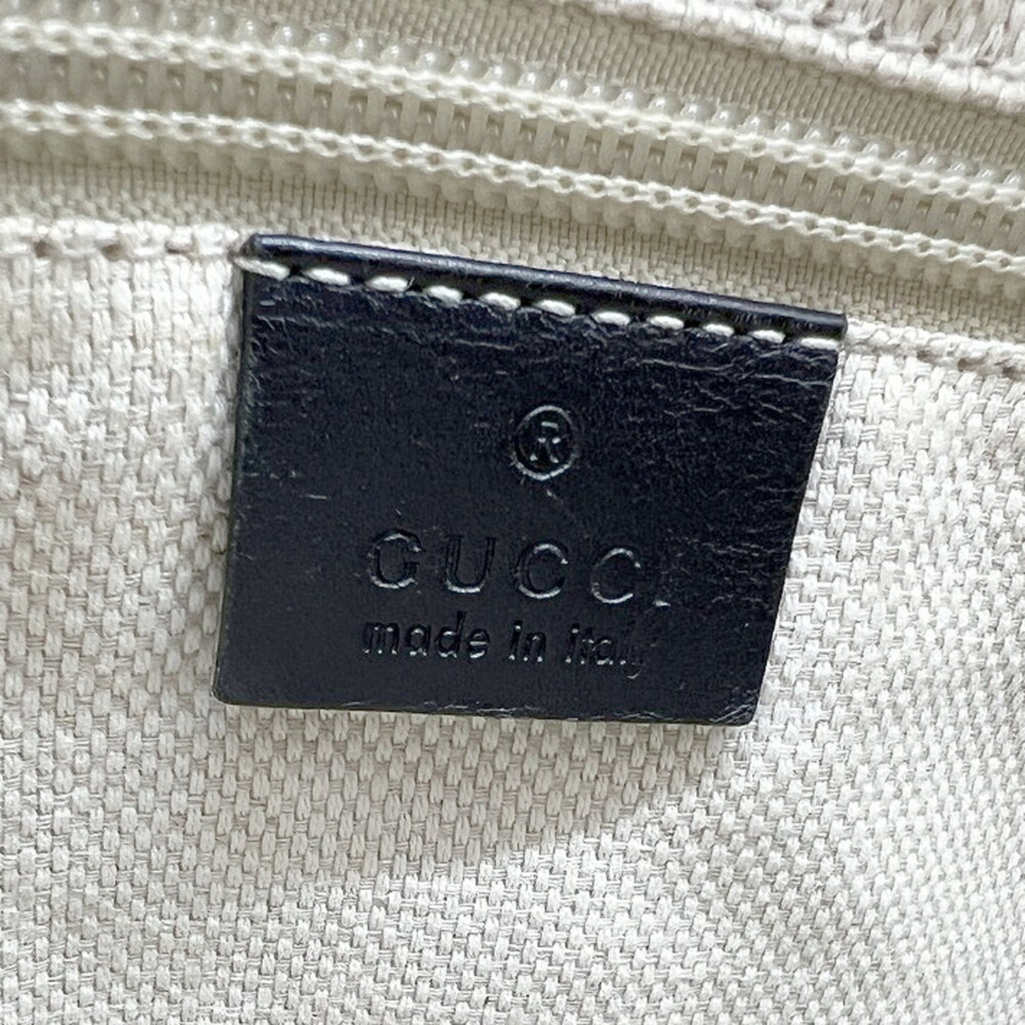 Gucci Canvas Black Shoulder Bags