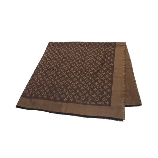 Louis Vuitton Silk Brown Scarves