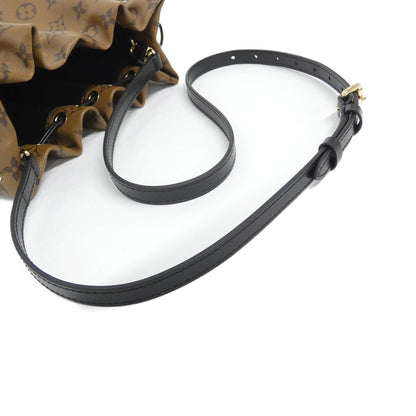 Louis Vuitton Coated Canvas Brown Shoulder Bags