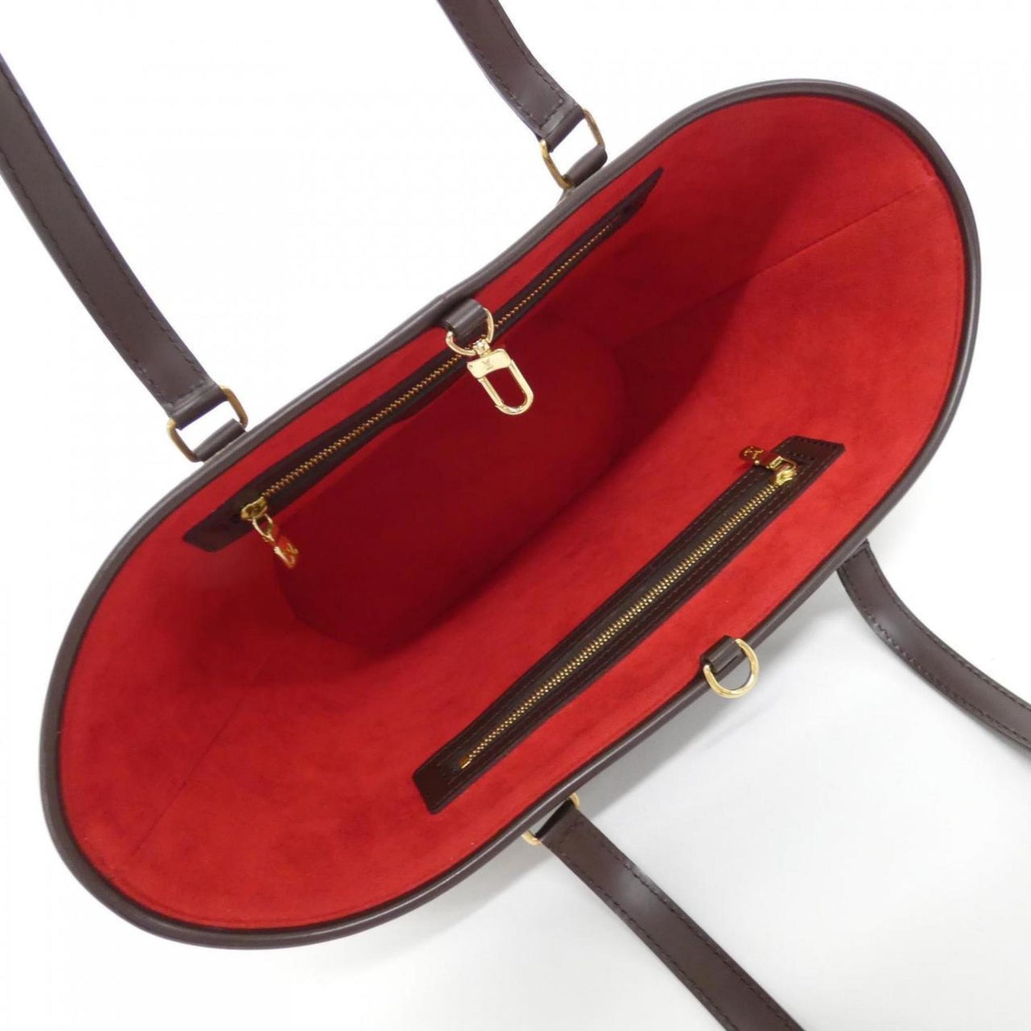 Louis Vuitton Coated Canvas Brown Handbags