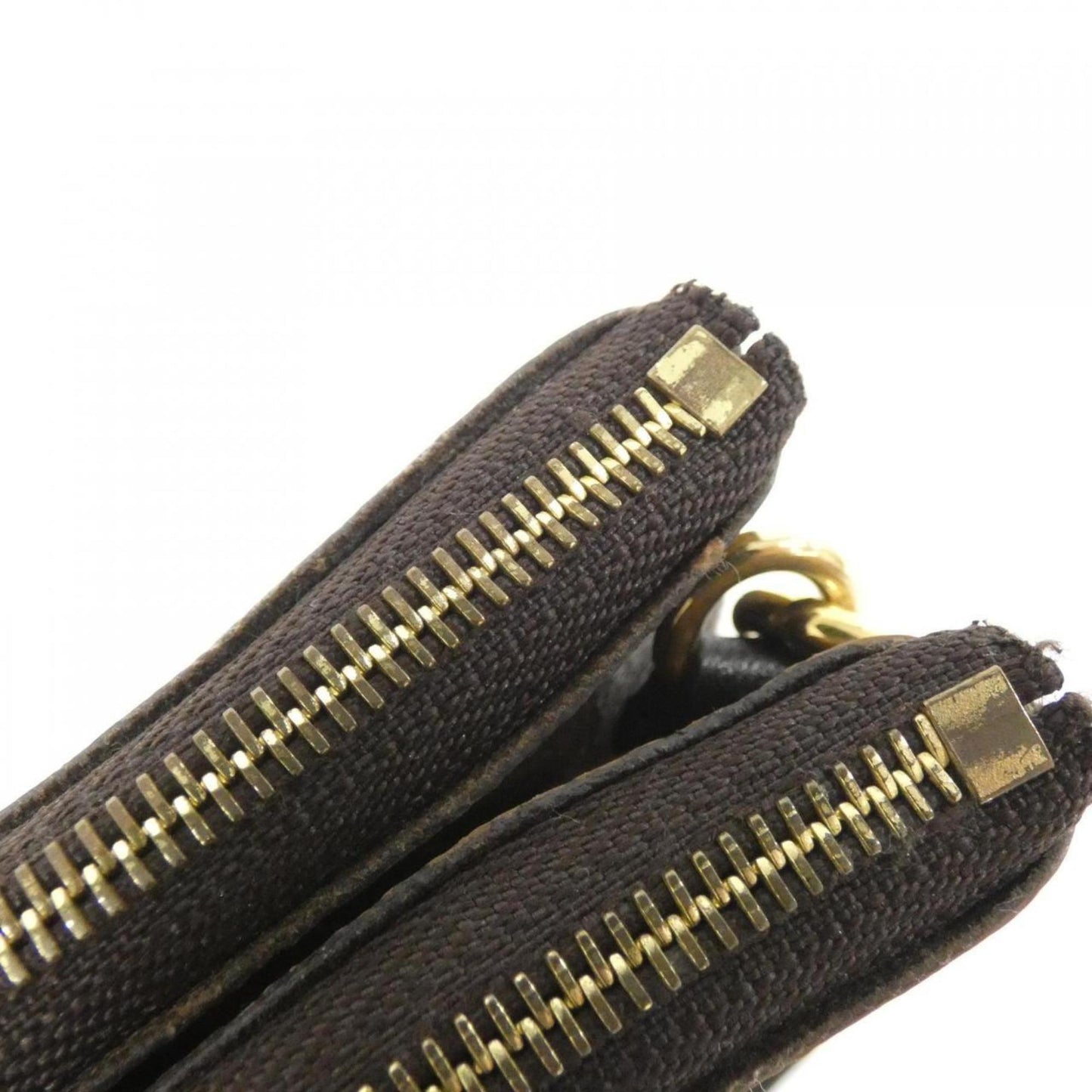 Louis Vuitton Coated Canvas Brown Shoulder Bags