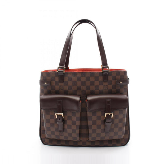 Louis Vuitton Coated Canvas Brown Tote Bags
