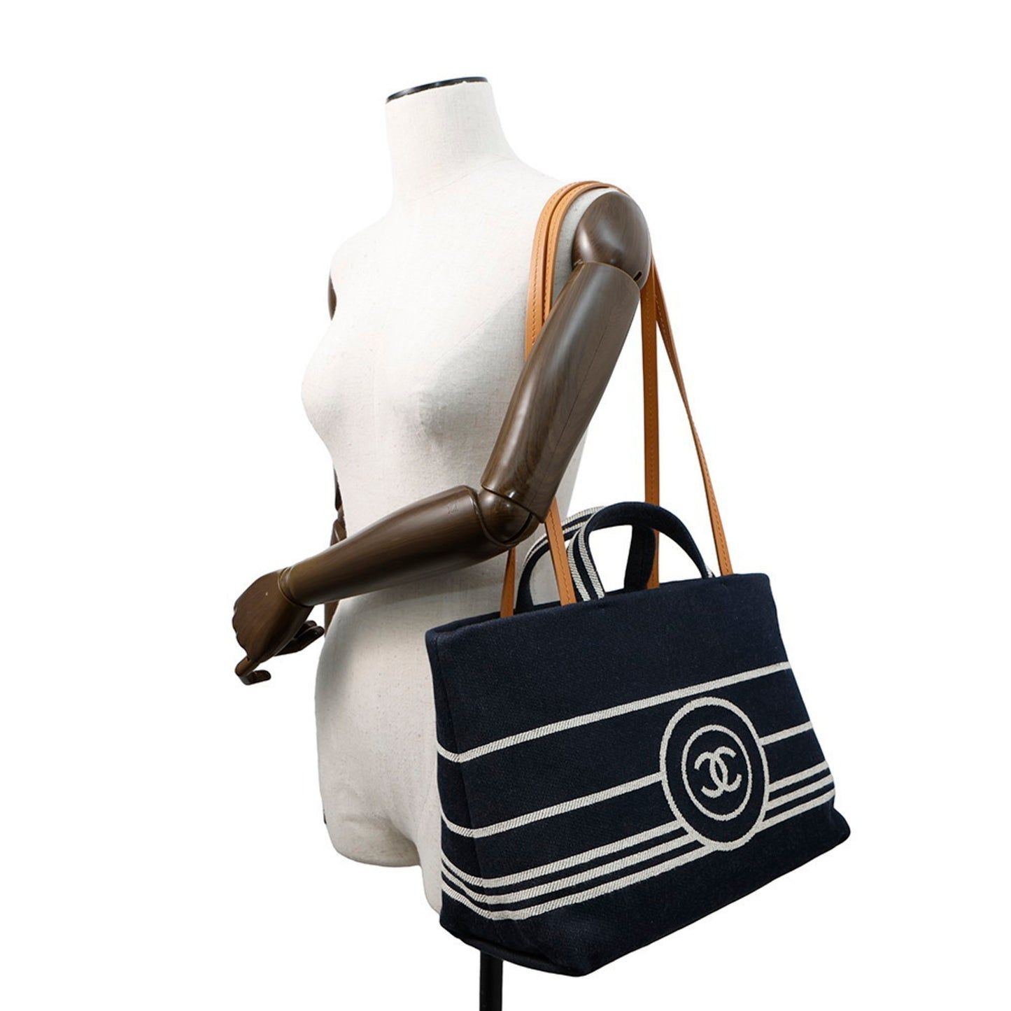 Chanel Denim Blue Tote Bags