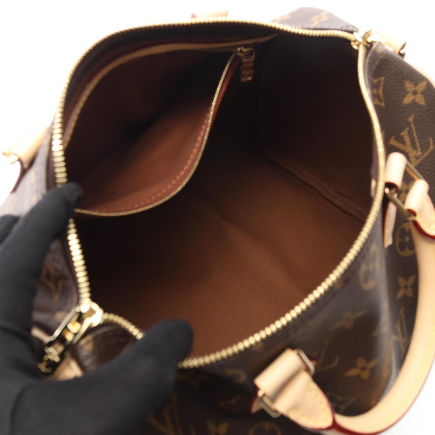 Louis Vuitton Coated Canvas Brown Handbags