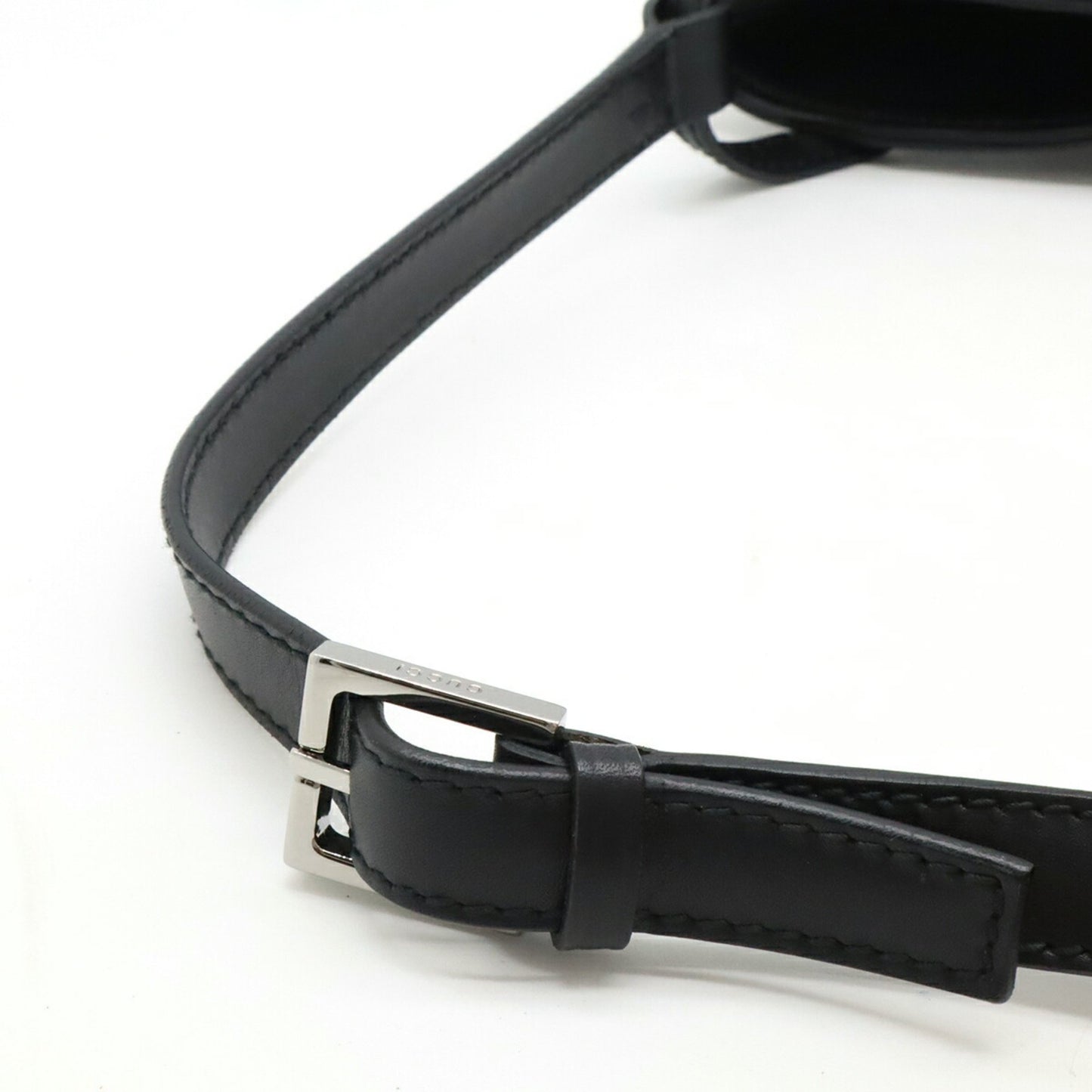 Gucci Canvas Black Shoulder Bags