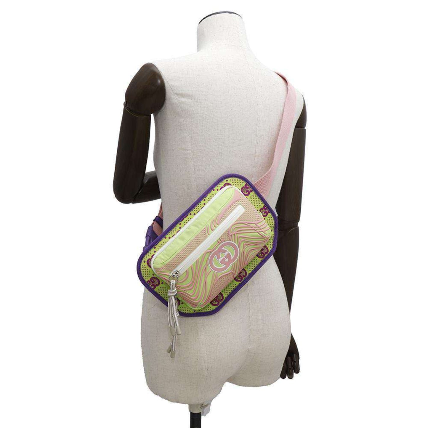 Gucci Nylon Green Crossbody Bags