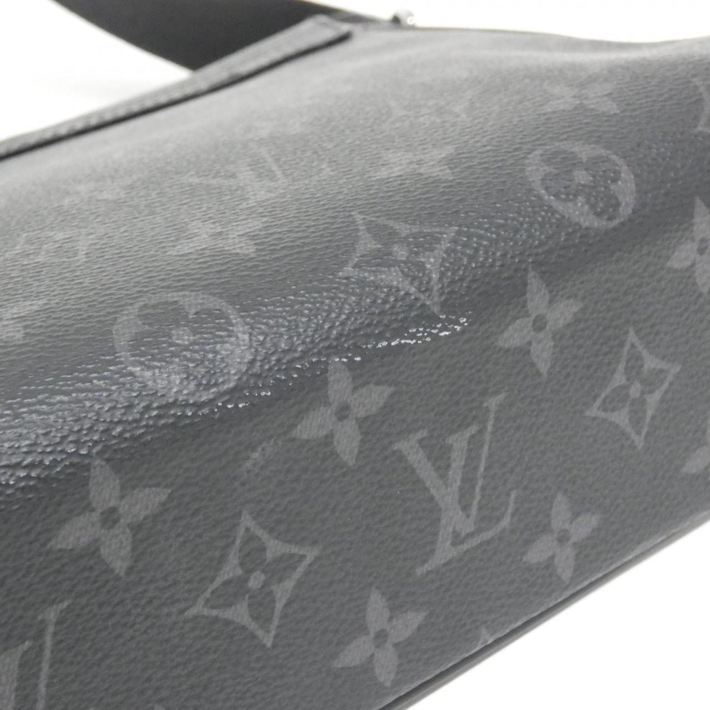 Louis Vuitton Coated Canvas Black Shoulder Bags