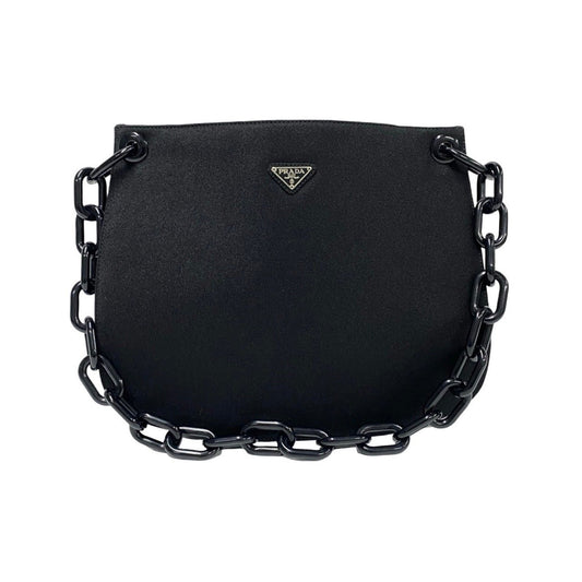 Prada Canvas Black Shoulder Bags