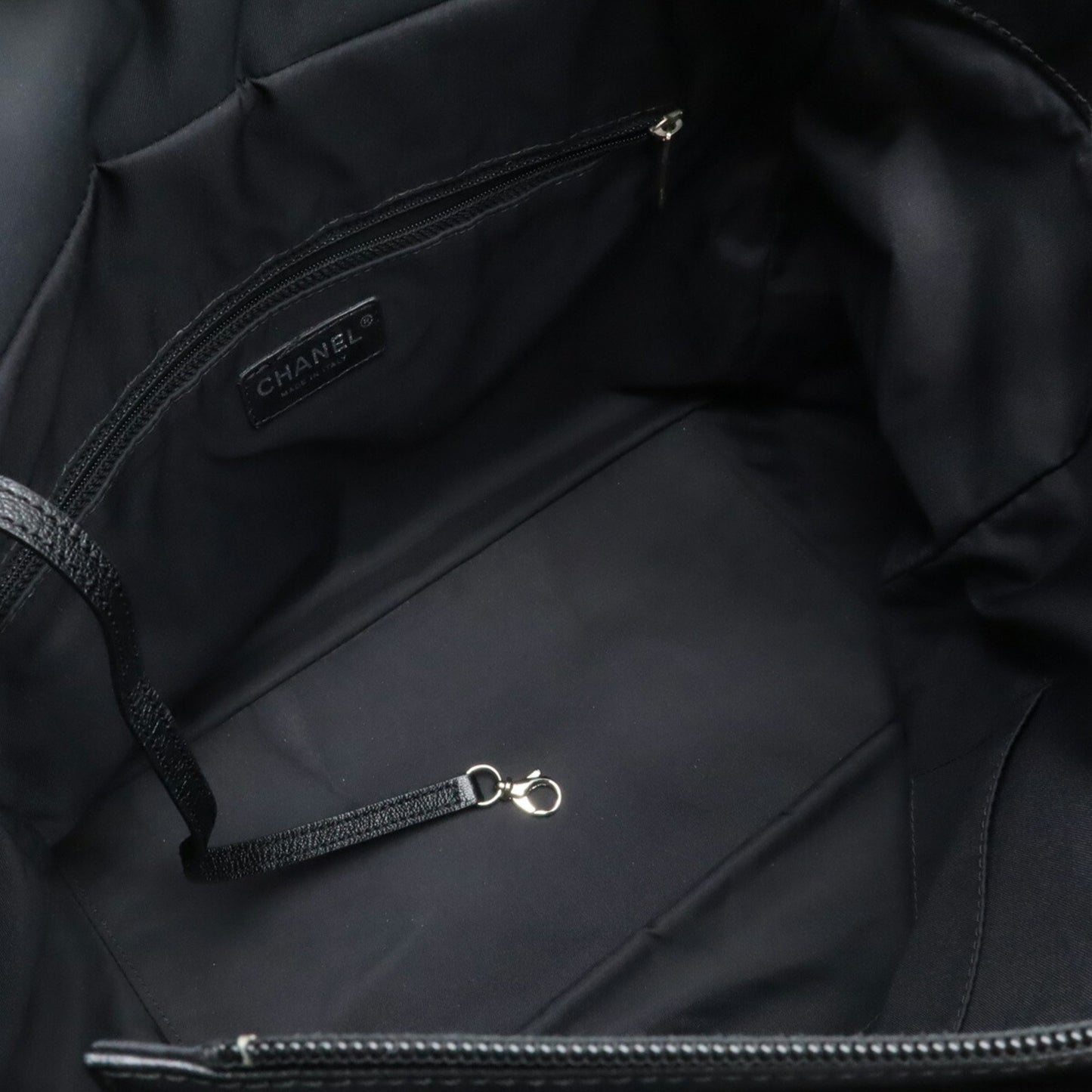 Chanel Coated Canvas Black Handbags
