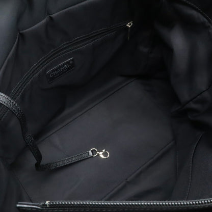 Chanel Coated Canvas Black Handbags