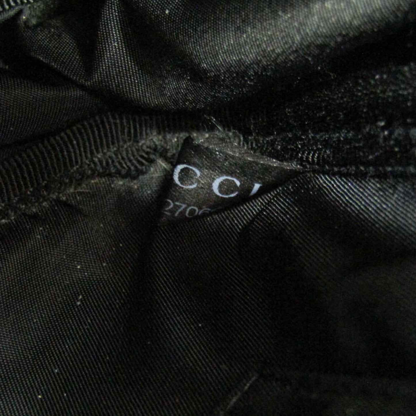 Gucci Nylon Black Shoulder Bags