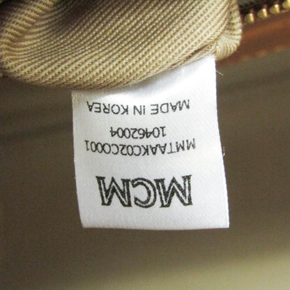 Mcm Coated Canvas Brown Handbags